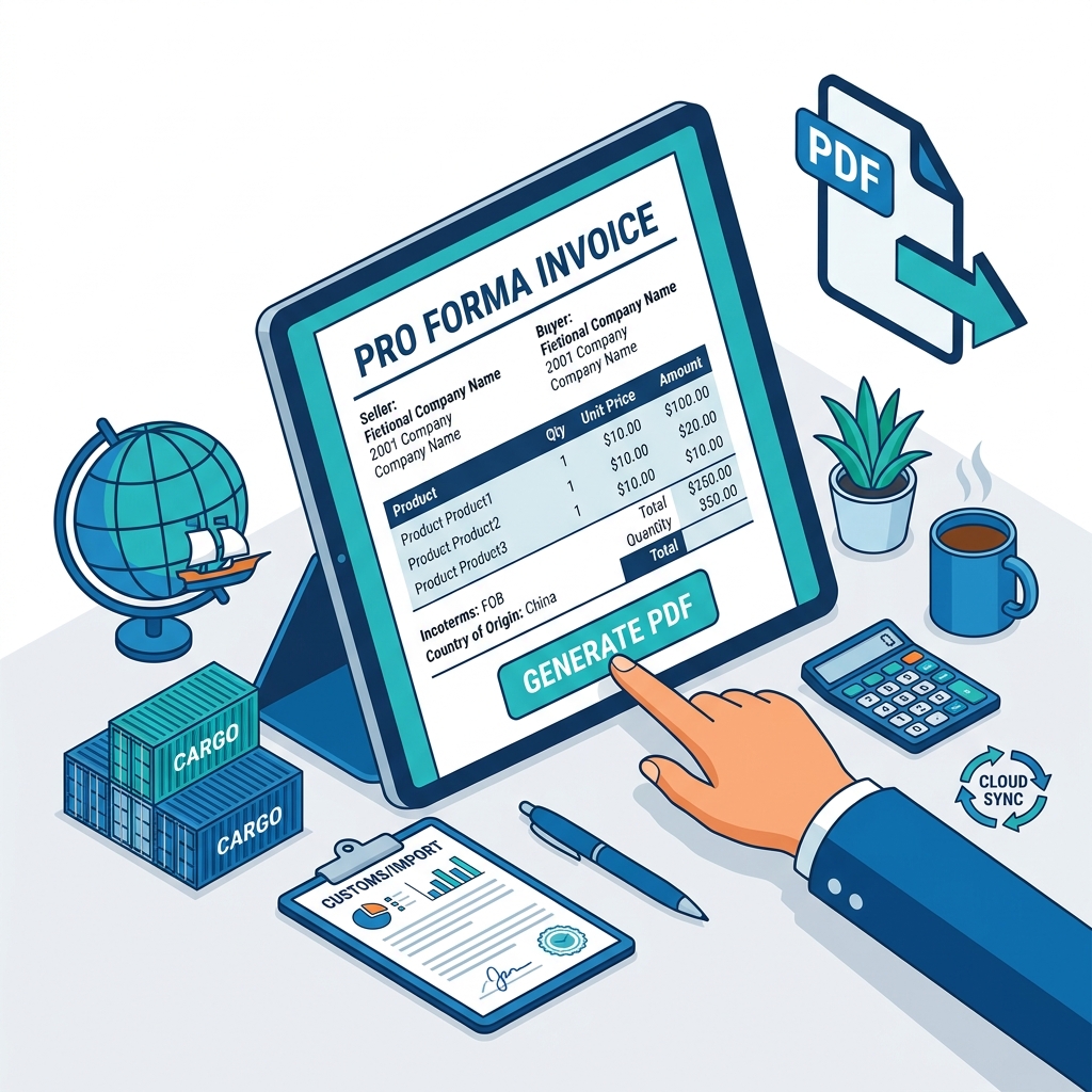 The Best Free Proforma Invoice Generator for International Trade
