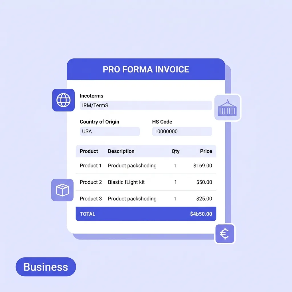 The Best Free Proforma Invoice Generator for International Trade
