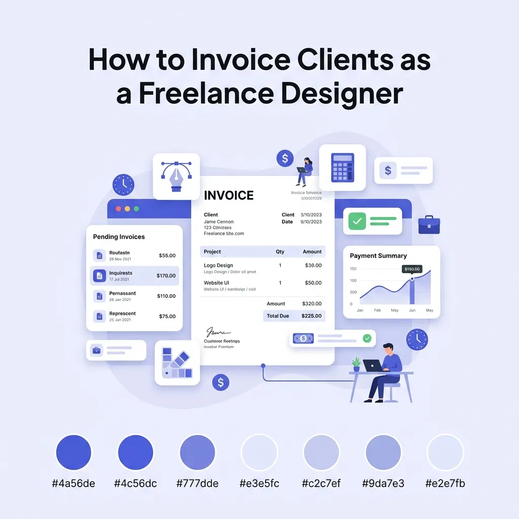How to Invoice Clients as a Freelance Designer: A Complete Guide