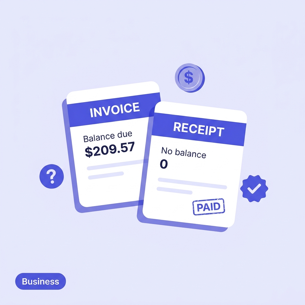 Invoice vs Receipt: What's the Difference and When to Use Each