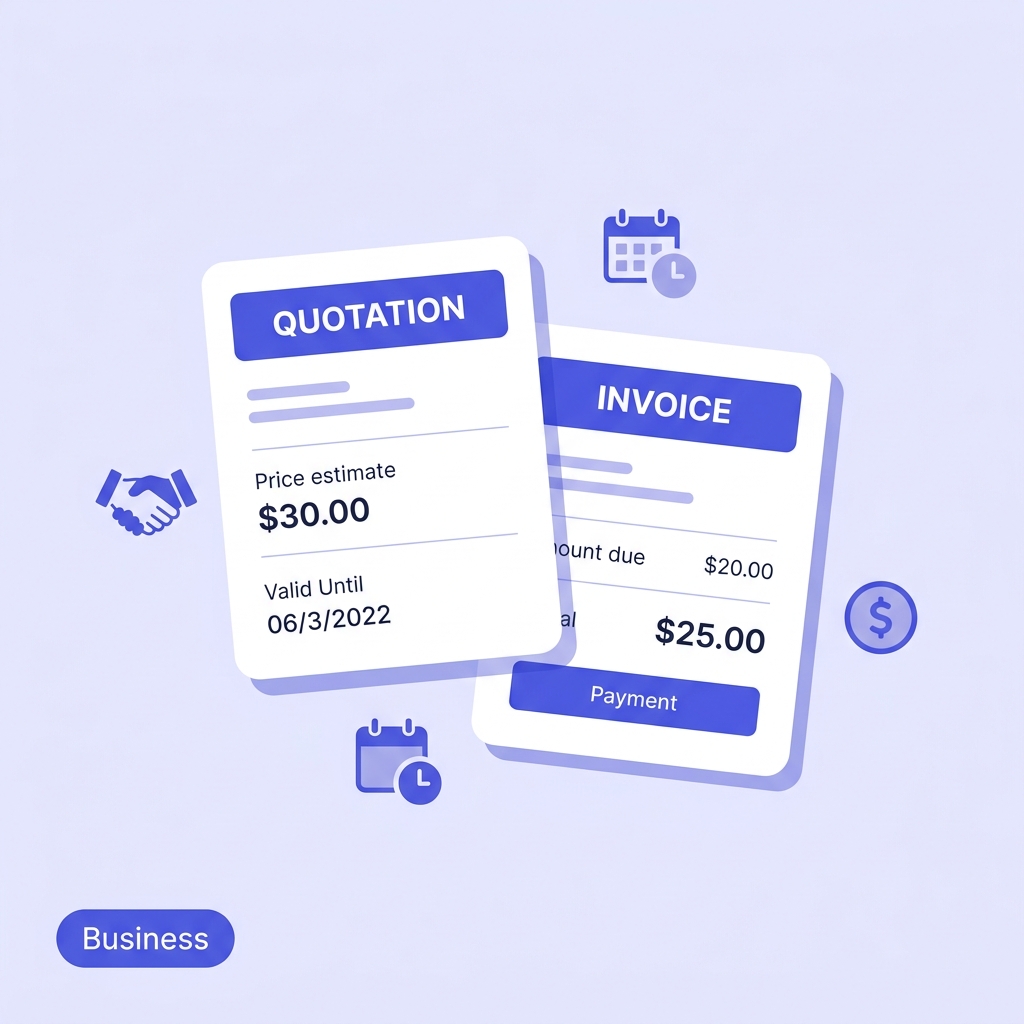 Quotation vs Invoice: Which Document to Send First?